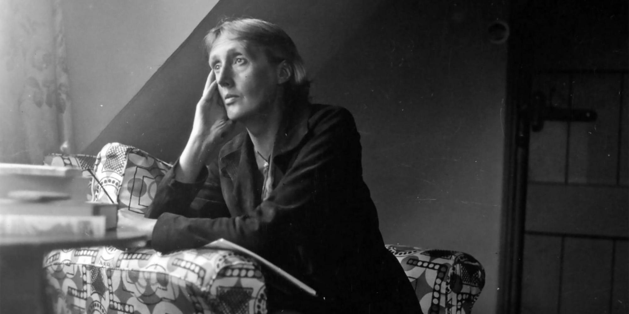 VIRGINIA WOOLF (1882-1941) English novelist about 1928