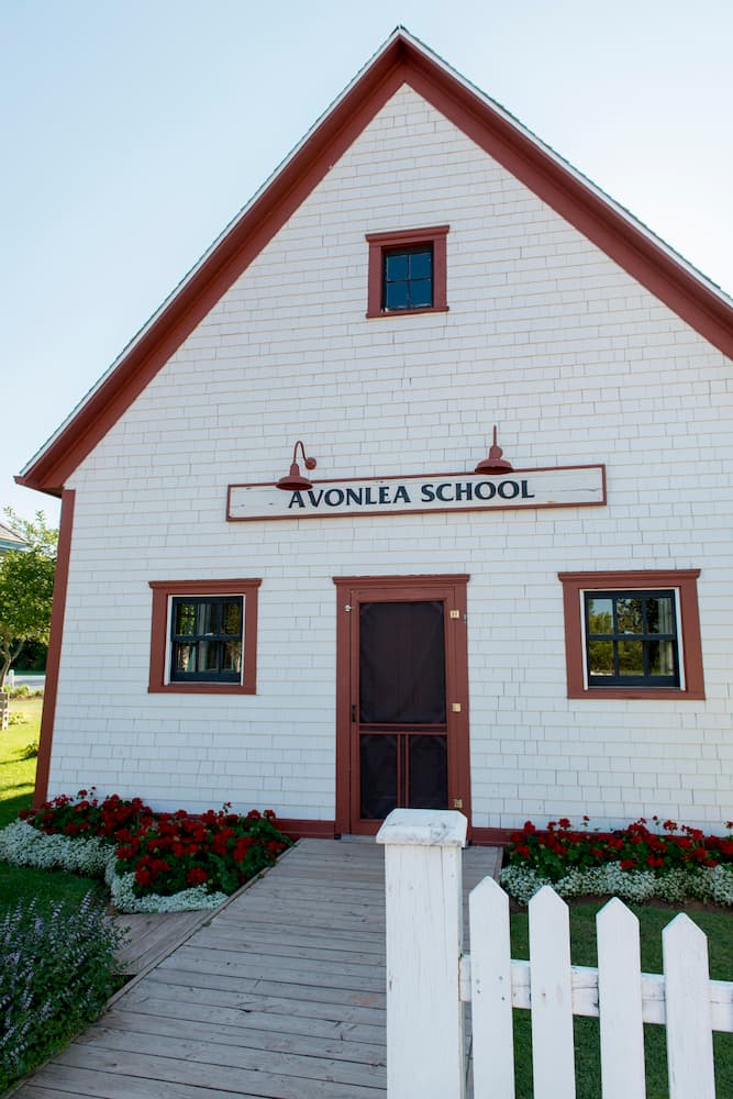 Avonlea School, Green Gables, Prince Edward Island.