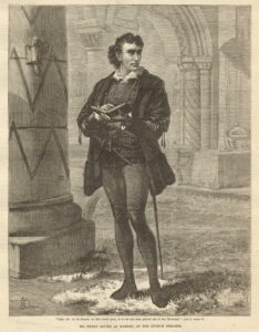 Sir Henry Irving as Hamlet